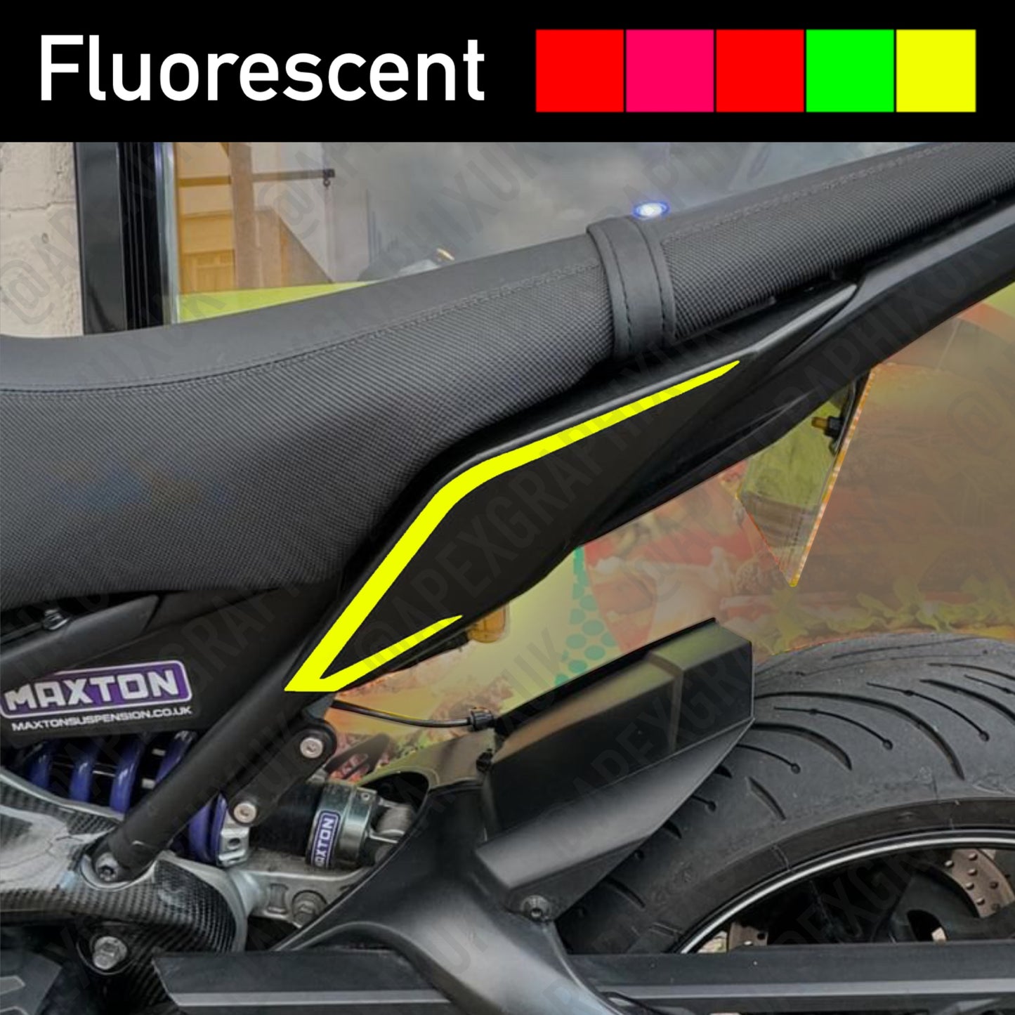 MT-09 Gen 1 Tail Stripe Decals