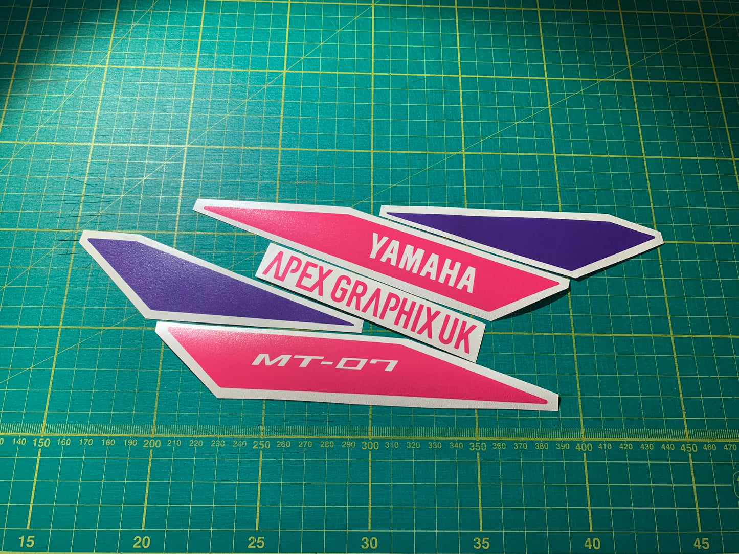MT-07 Gen 2 OEM Style Tank Decals