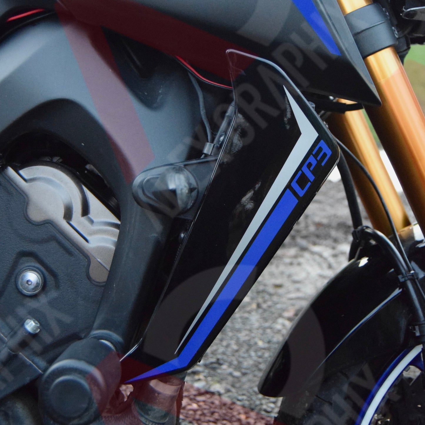 MT-09SP Large 09 Decal Kit