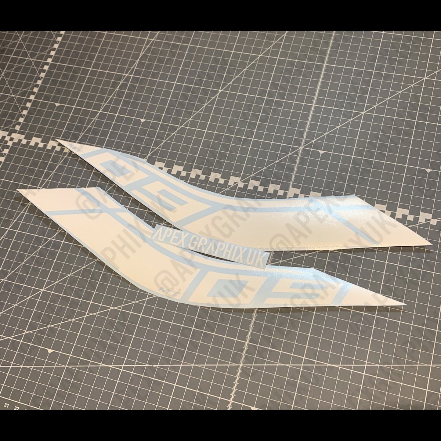 MT-09 Dual Logo Block Stripe Decals