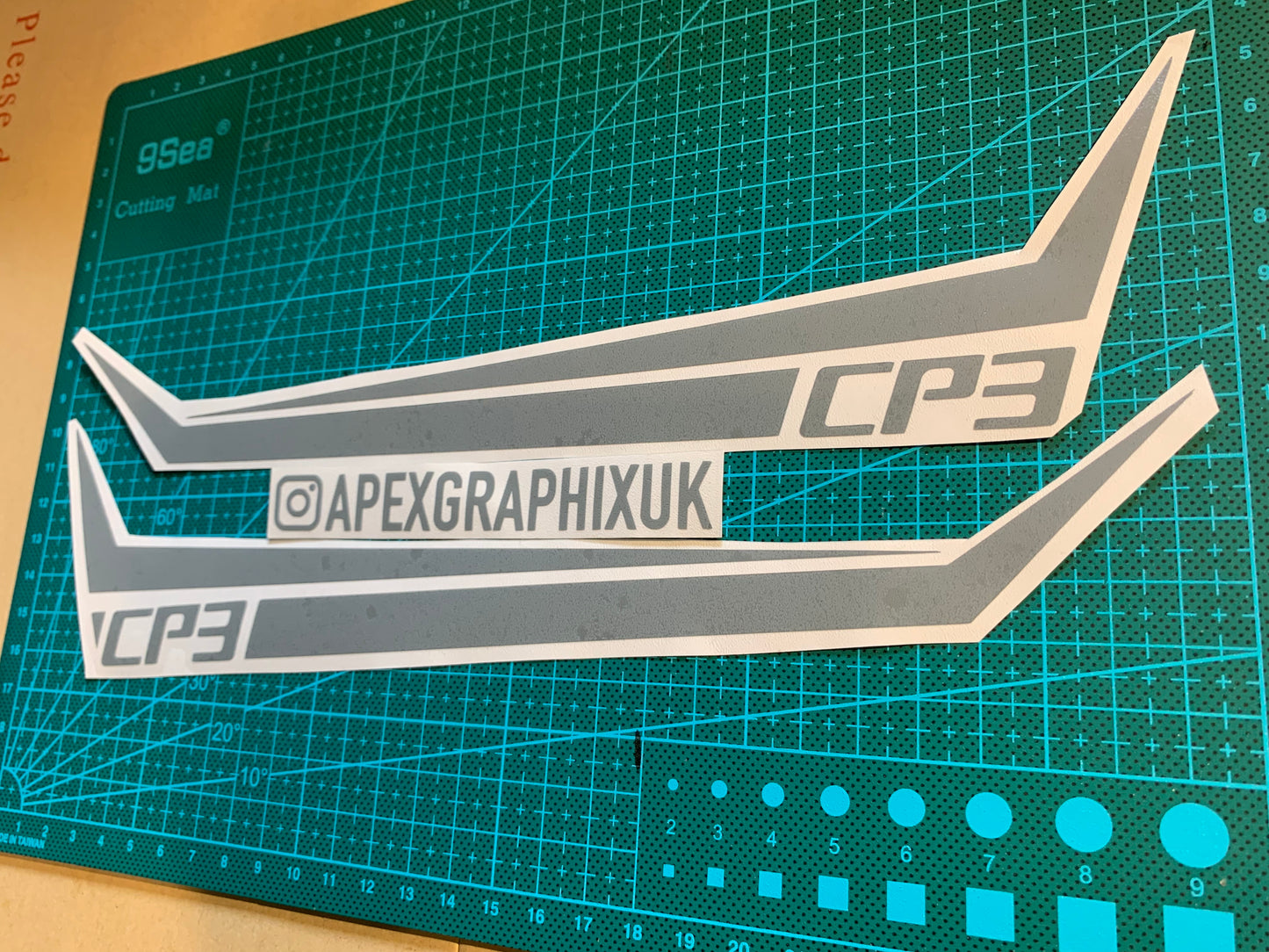 MT-09 Gen 2 CP3 Radiator Guard Decals