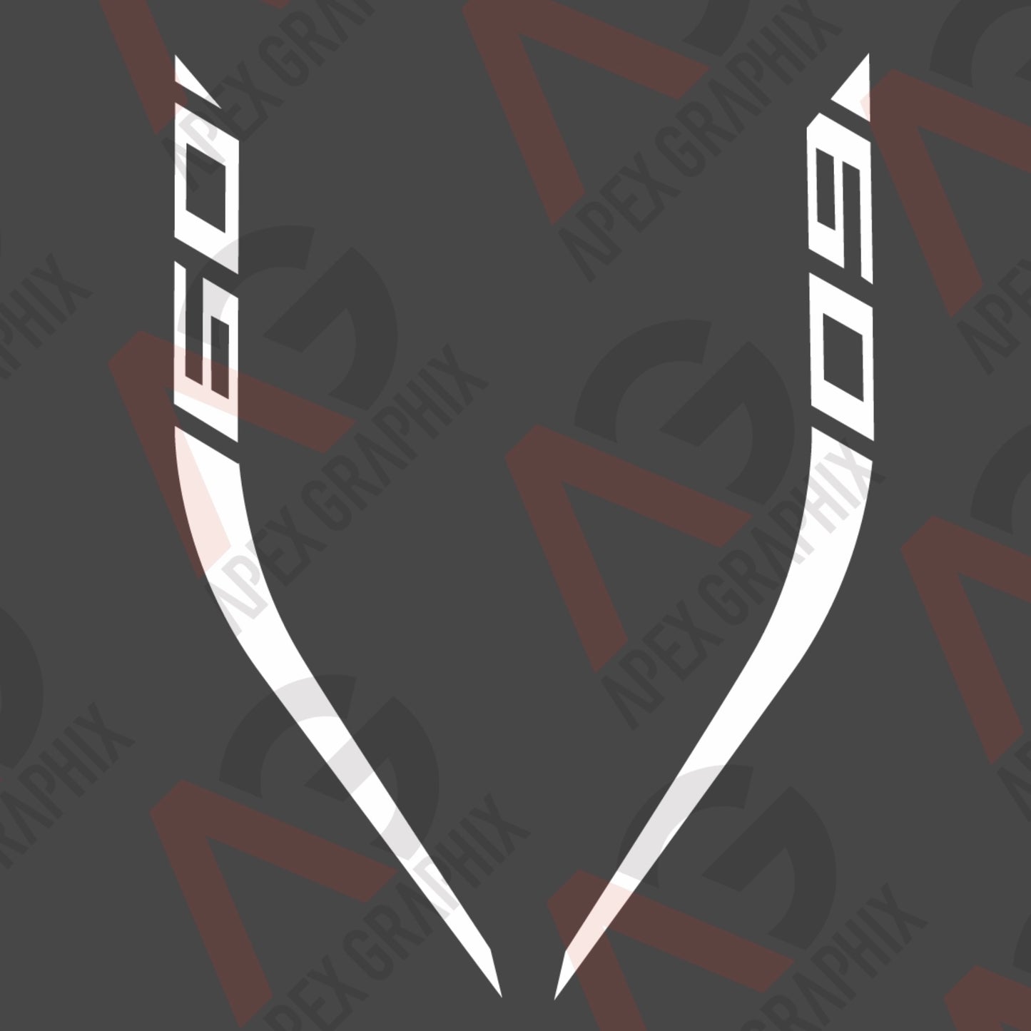 MT-09 Tank Stripe Decals