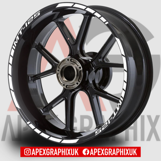 MT-125 Rim Tape Wheel Decal Set