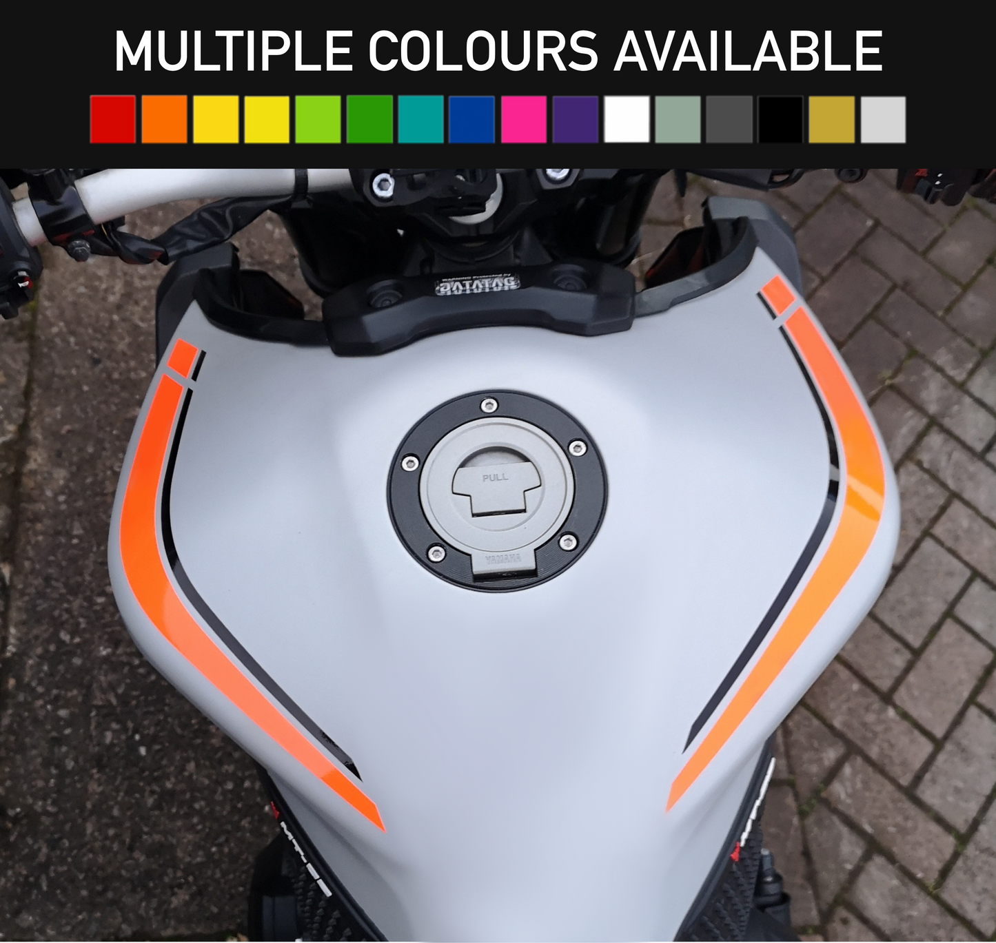 MT-09 Tank Stripe Decals
