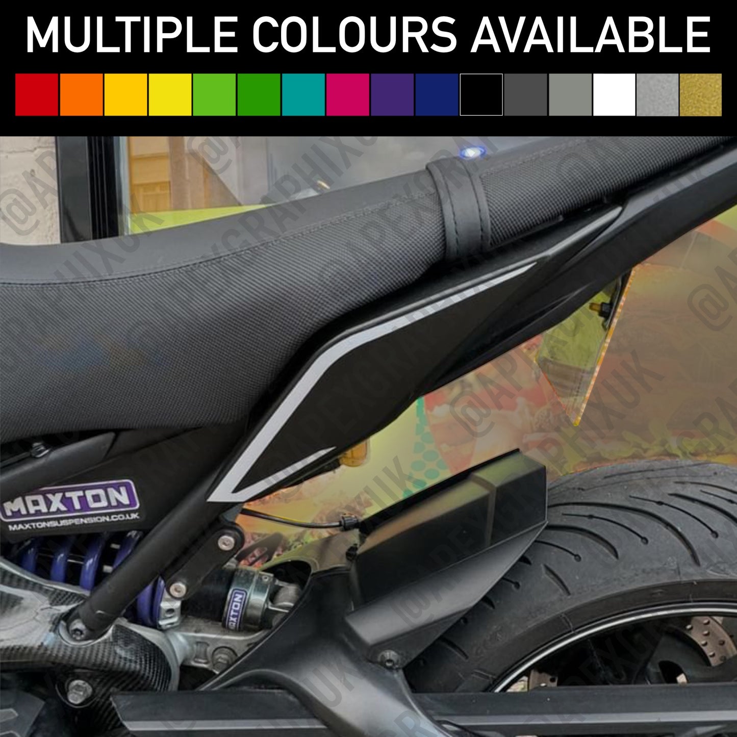 MT-09 Gen 1 Tail Stripe Decals
