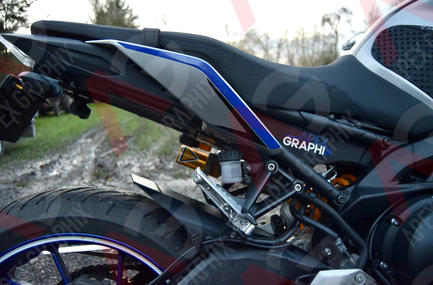 MT-09SP Large 09 Decal Kit