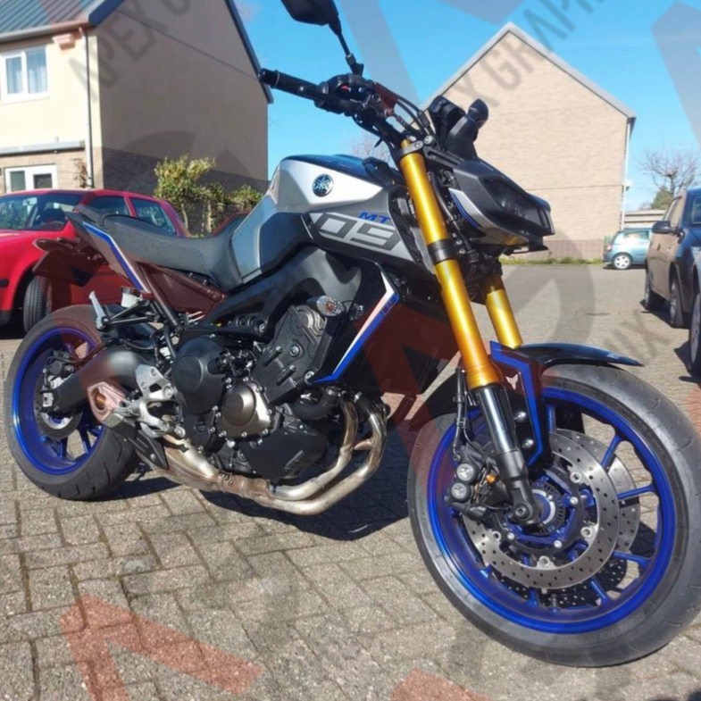 MT-09SP Large 09 Decal Kit