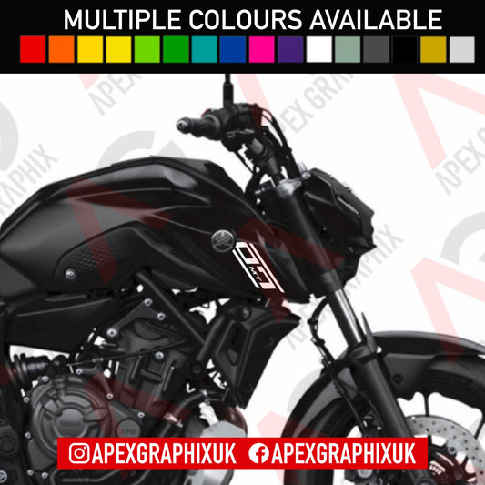 MT-07 Gen 3 Intake Decals