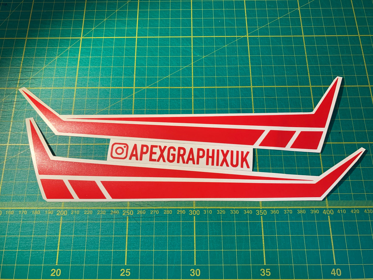 MT-09 Gen 2 Radiator Guard Block Decals