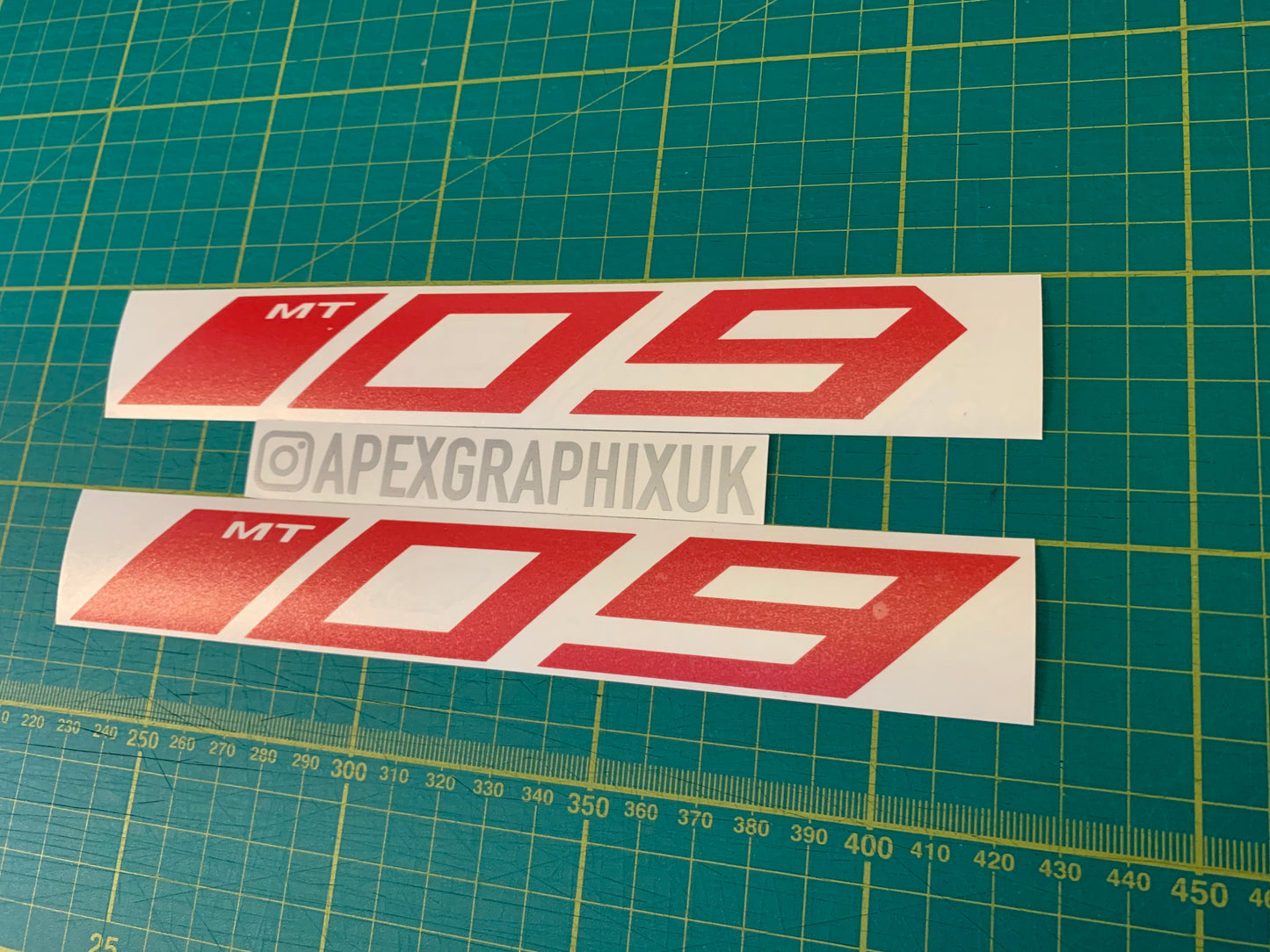 MT-09 Gen 2 OEM Style Intake Decals