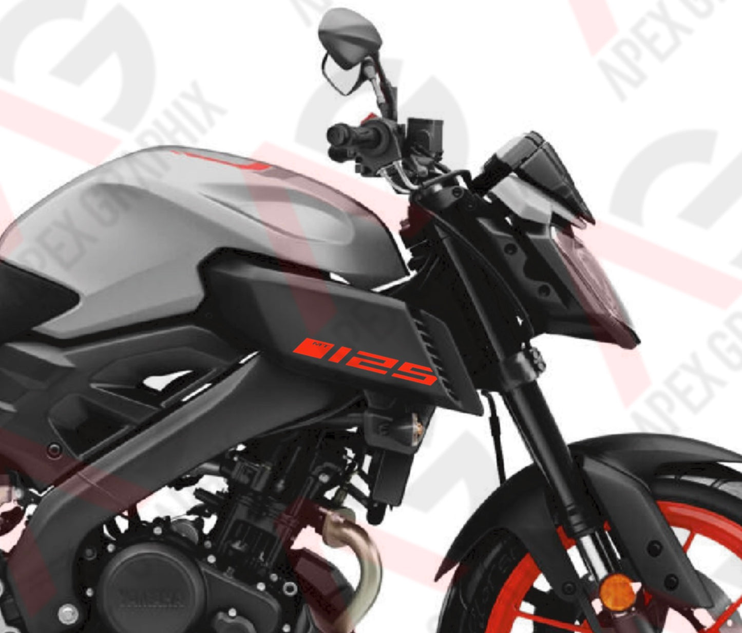 MT-125 Gen 1 Intake Decals