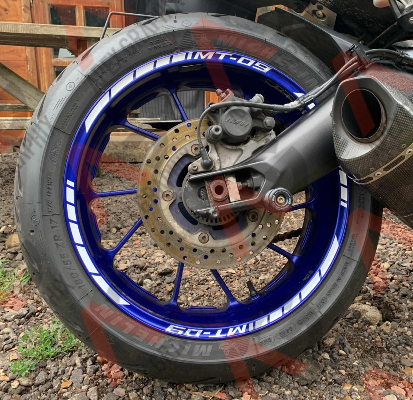 MT-07 Rim Tape Wheel Decal Set