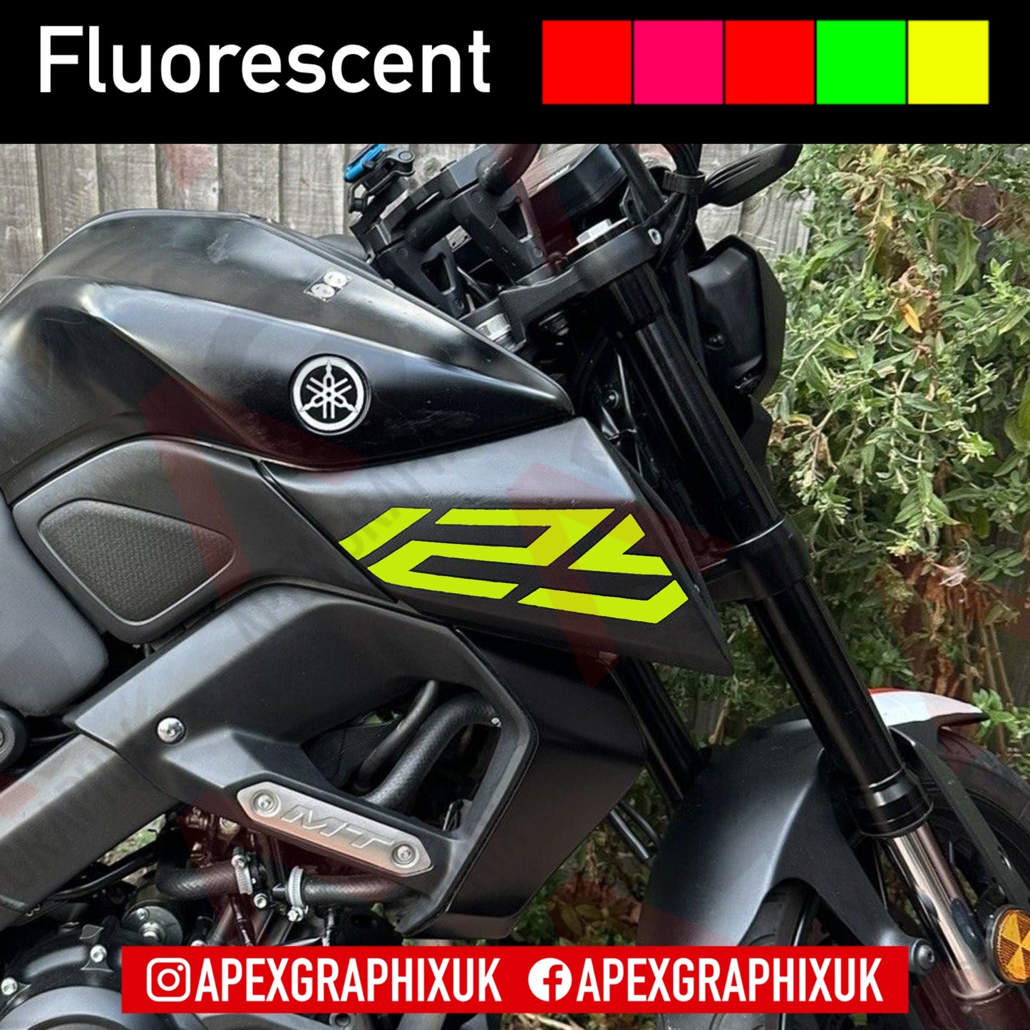 MT-125 Gen 2 Intake Decals