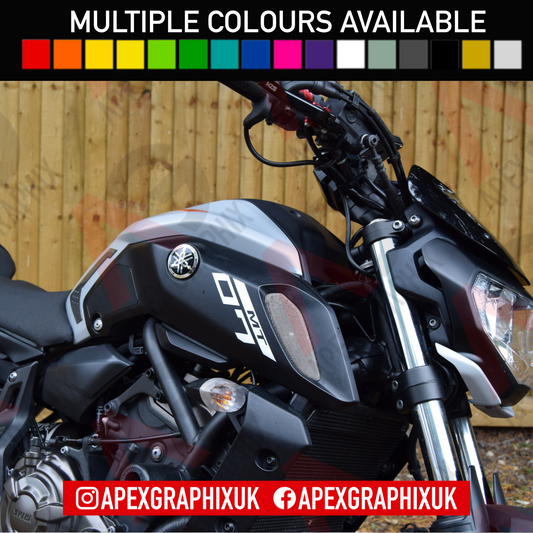 MT-07 Gen 2 Stripe Intake Decals