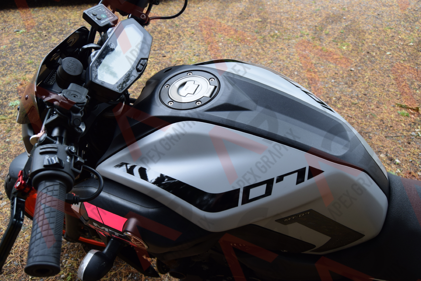 MT-07 Gen 2 Tank Stripe Decals