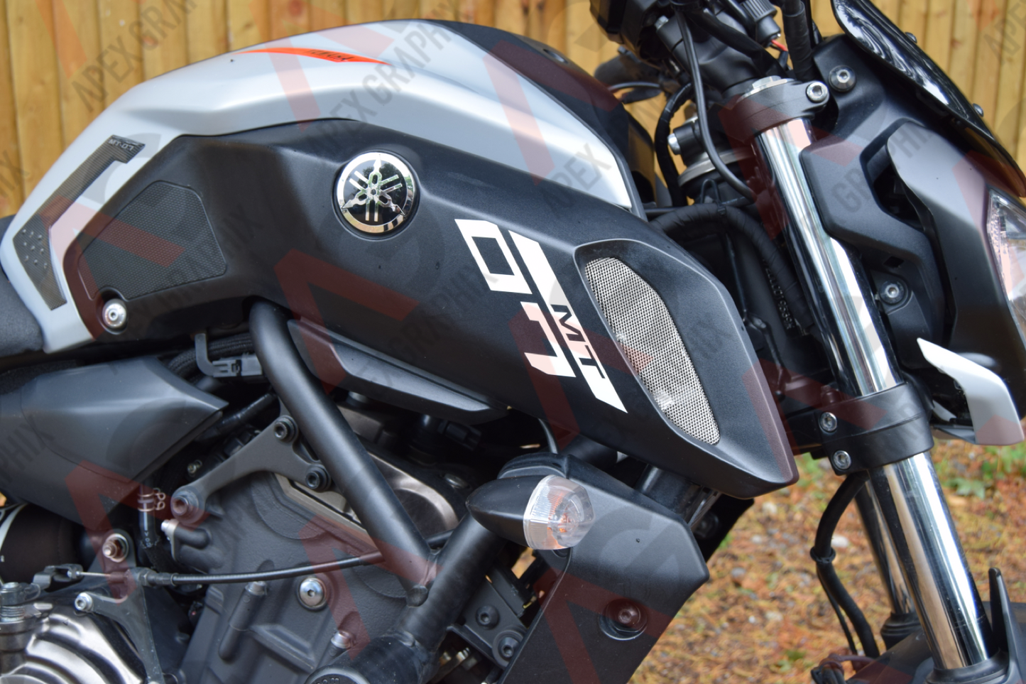 MT-07 Gen 2 Stripe Intake Decals