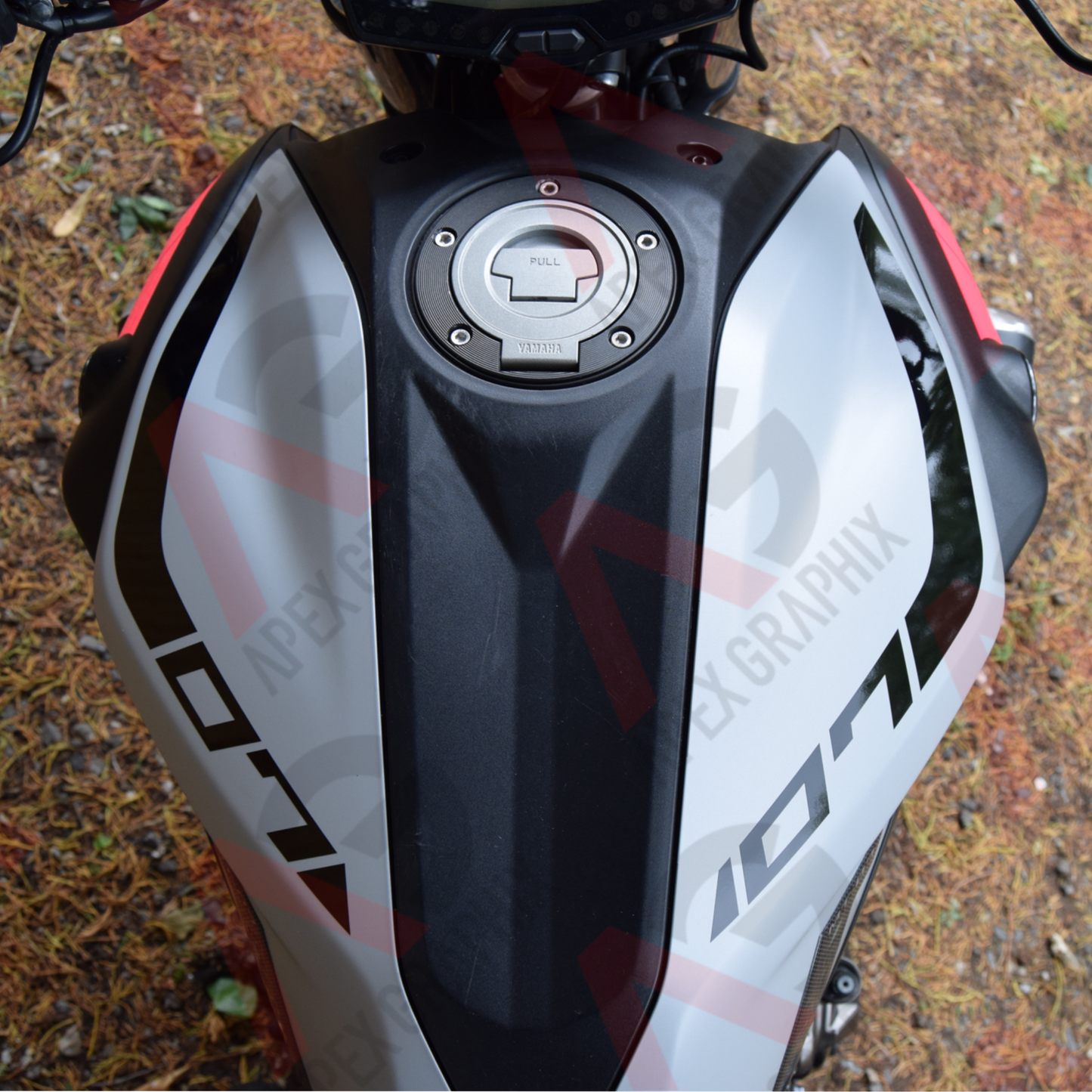 MT-07 Gen 2 Tank Stripe Decals