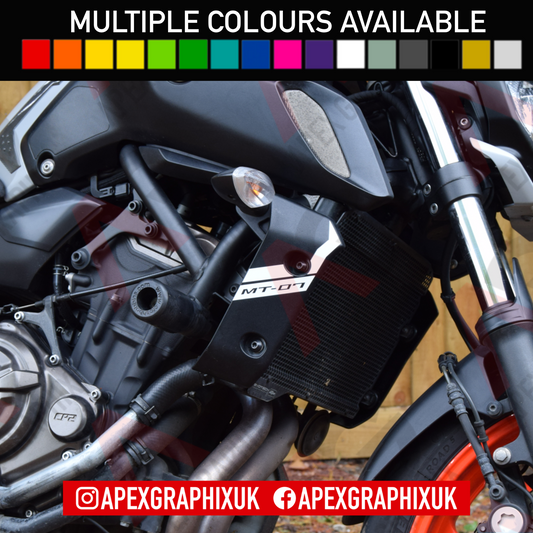 MT-07 Gen 2 Radiator Guard Decals