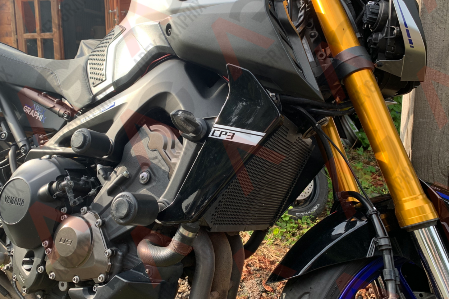 MT-09 Gen 2 Small CP3 Radiator Guard Decals