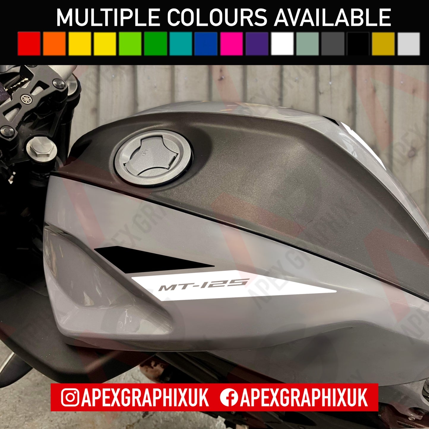 MT-125 Gen 1 Triangle Tank Decals