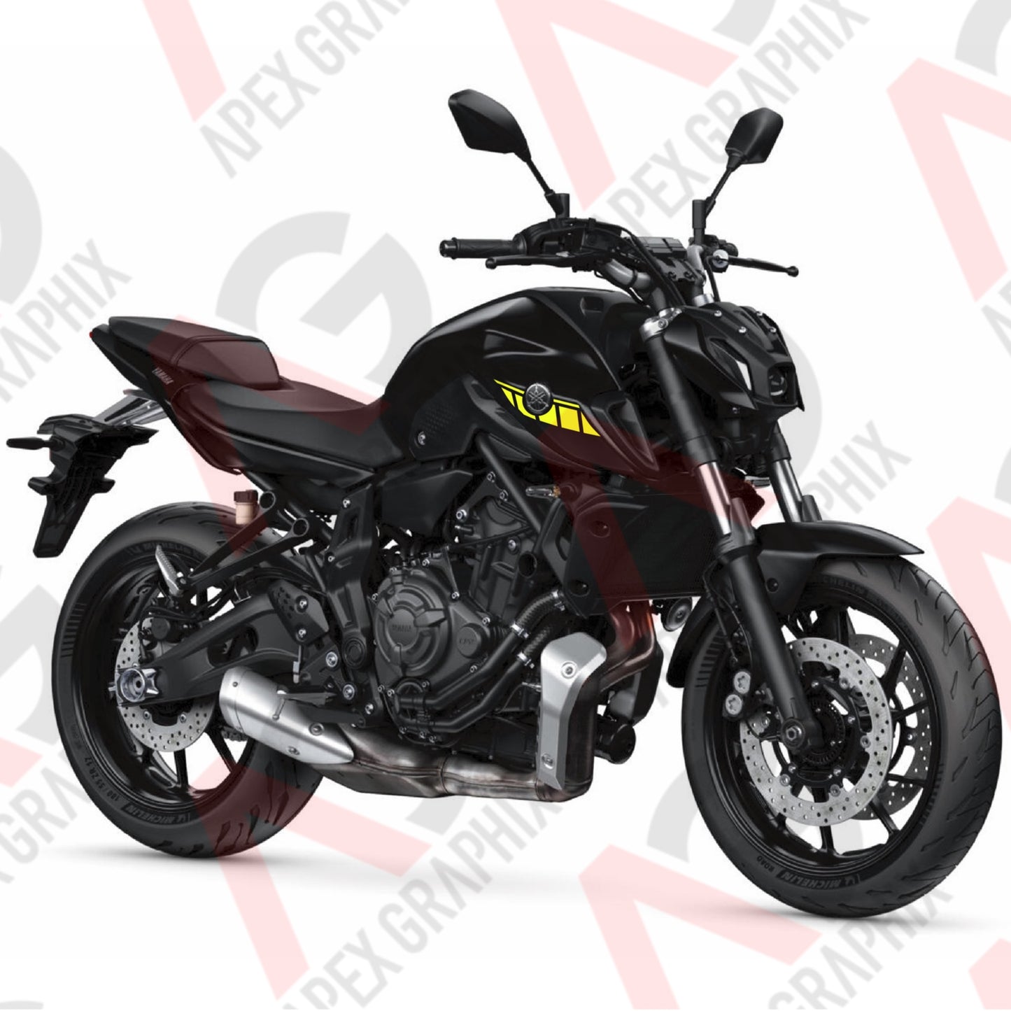 MT-07 Gen 3 Blocks Intake Decals