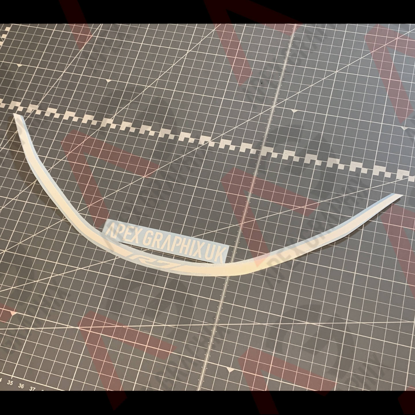 Yamaha R7 OEM Style Nose Cone Decal