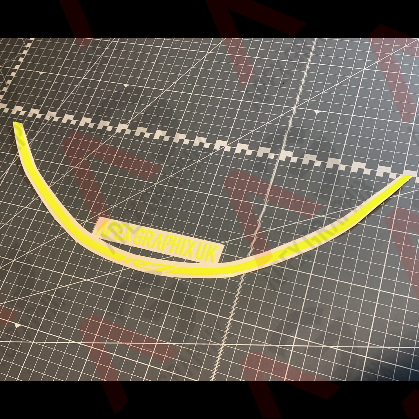 Yamaha R7 OEM Style Nose Cone Decal