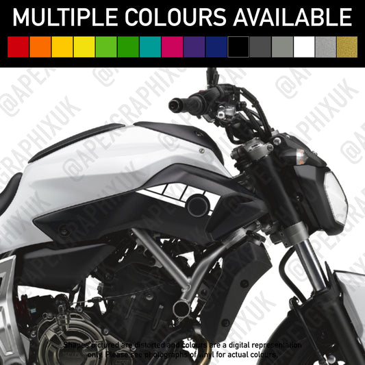 MT-07 Gen 1 Block Intake Decals