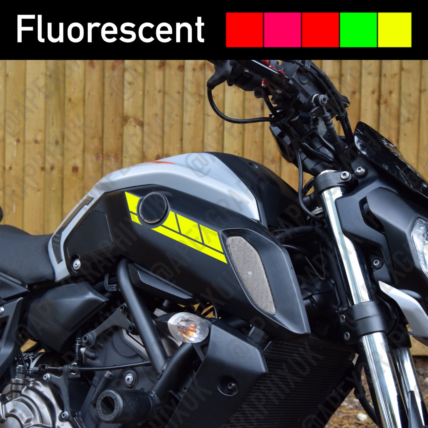MT-07 Gen 2 Block Intake Decals