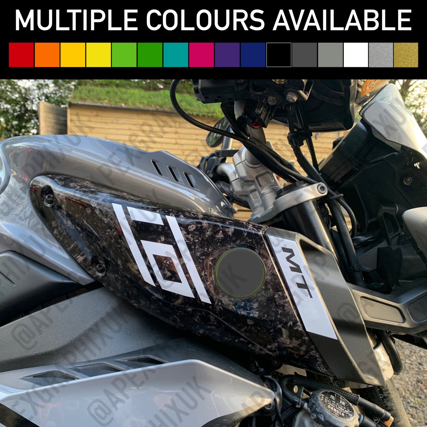 MT-10 Gen 1 Intake 2pc Decals