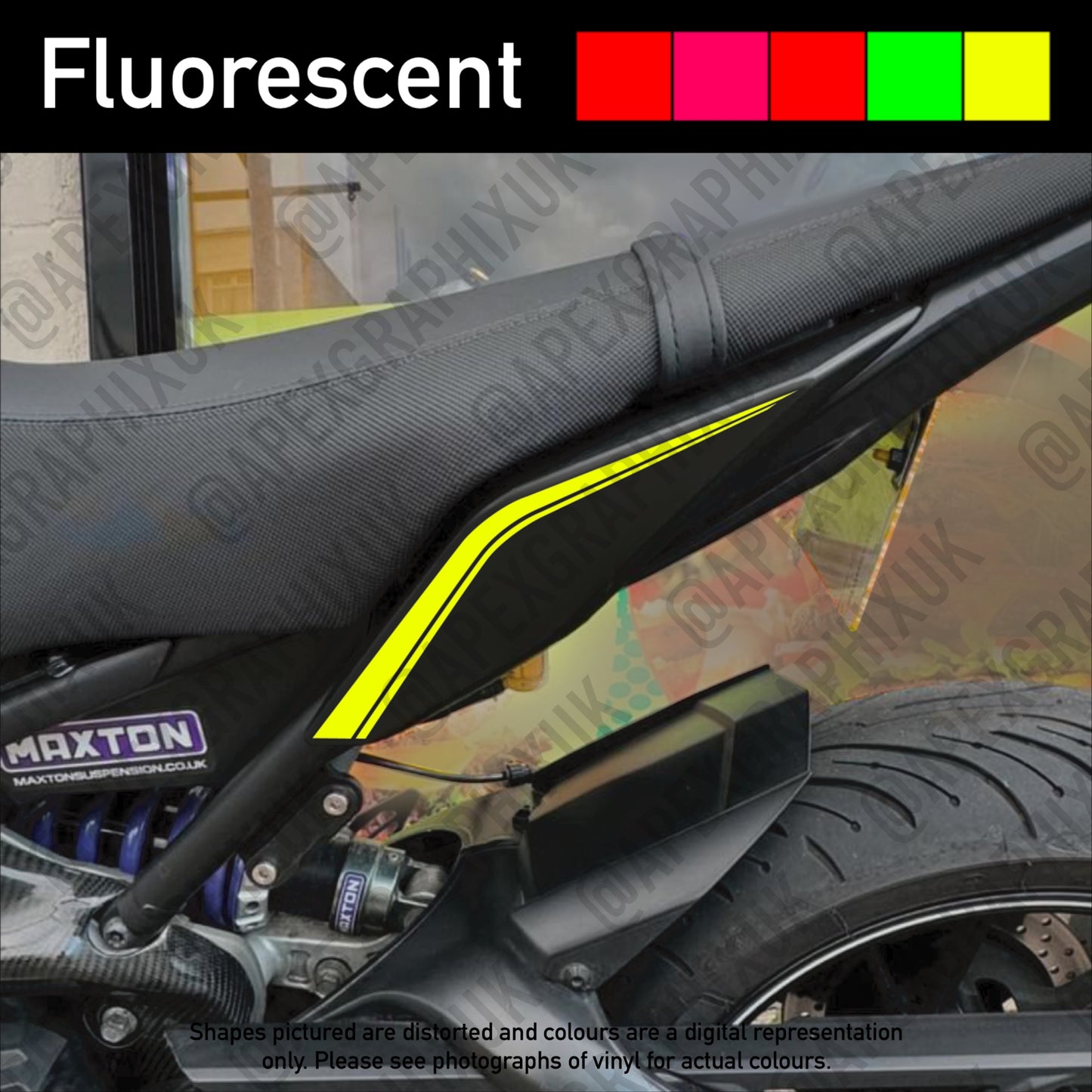 MT-09 Gen 1 Tail Stripe Decals