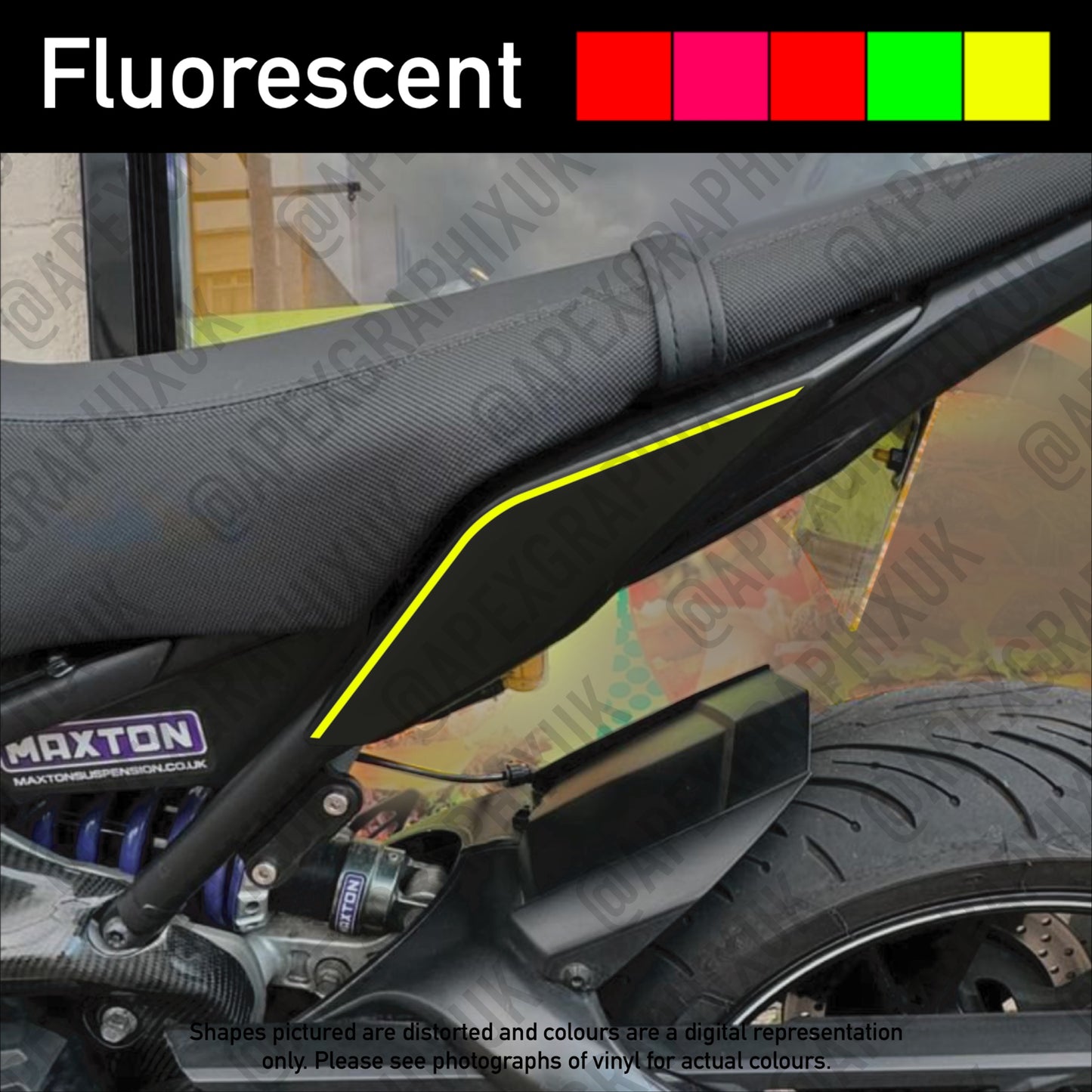 MT-09 Gen 1 Tail Stripe Decals