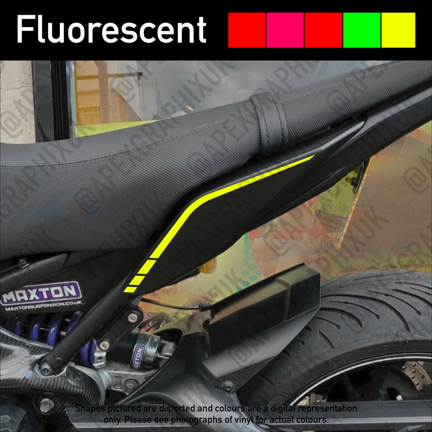 MT-09 Gen 1 Tail Stripe Accent Decals