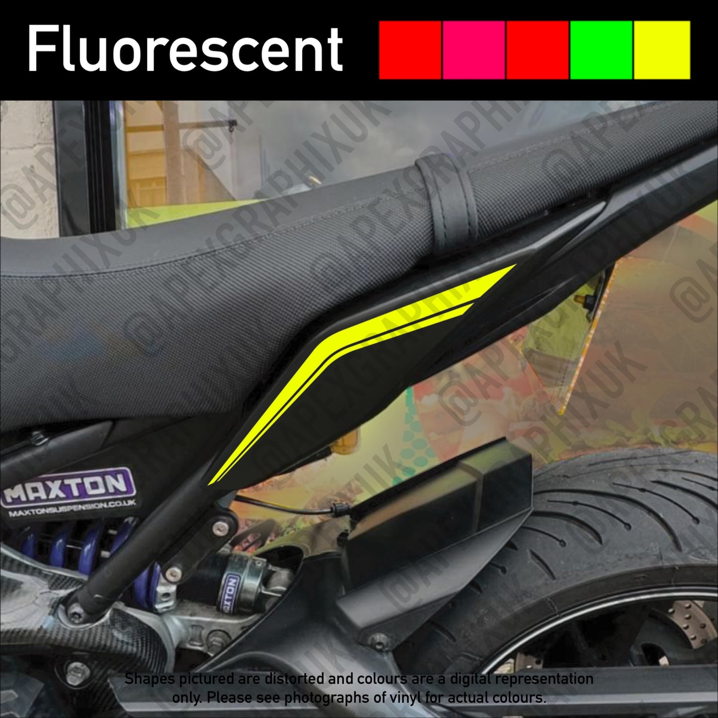 MT-09 Gen 1 Tail Stripe Decals