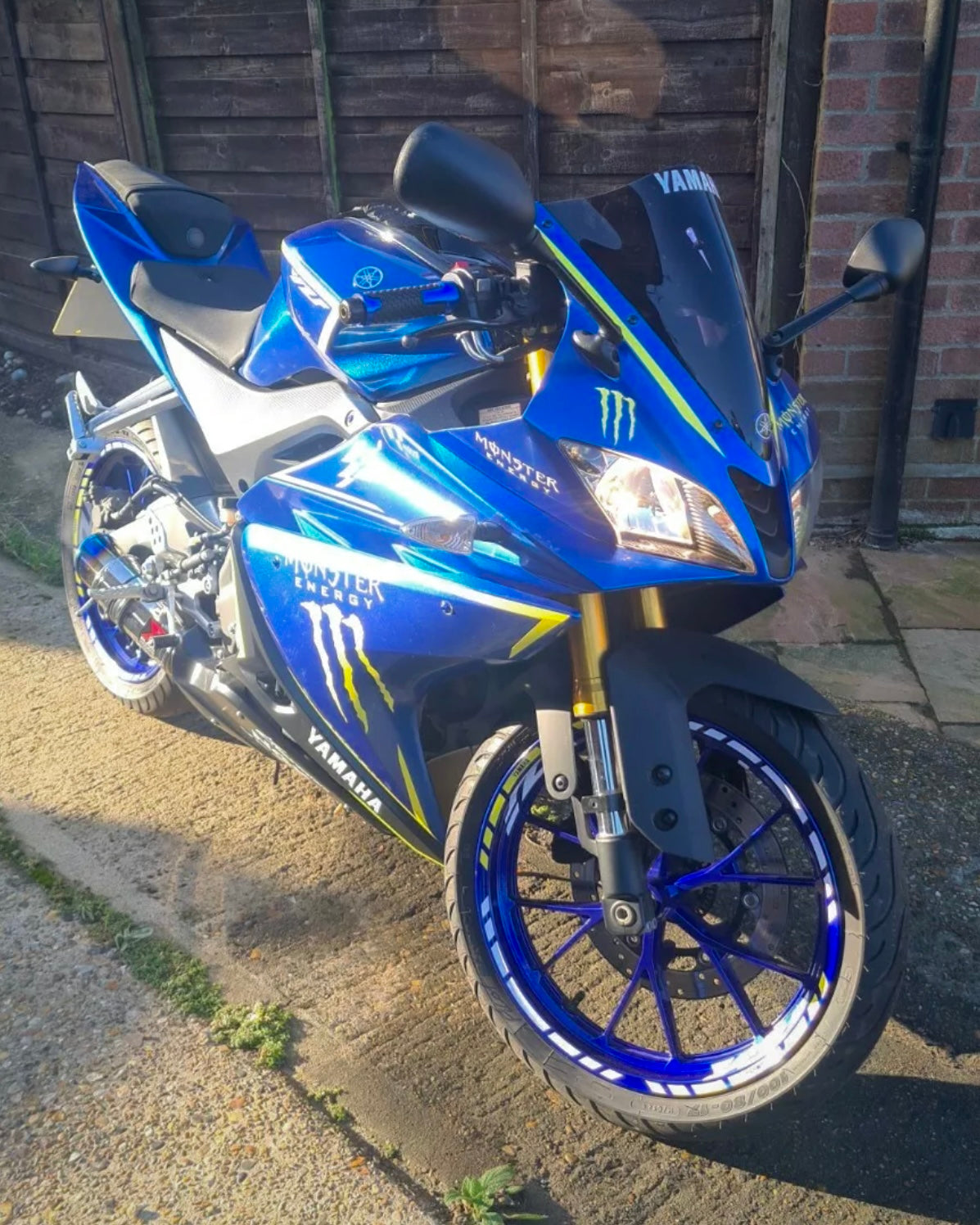 Yamaha YZF R125 2008-2018 Energy Decal Kit