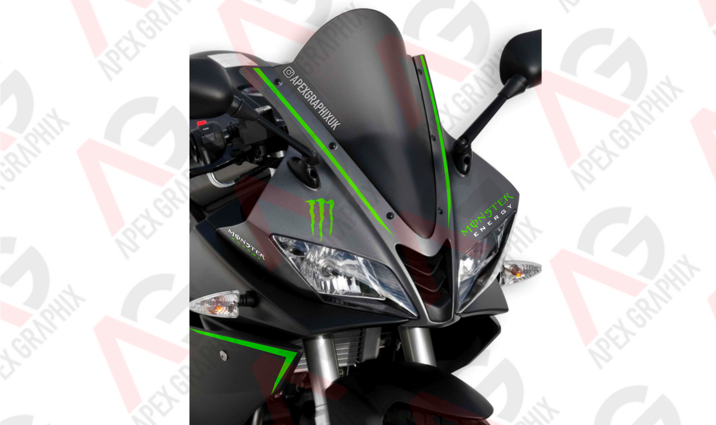 Yamaha YZF R125 2008-2018 Energy Decal Kit