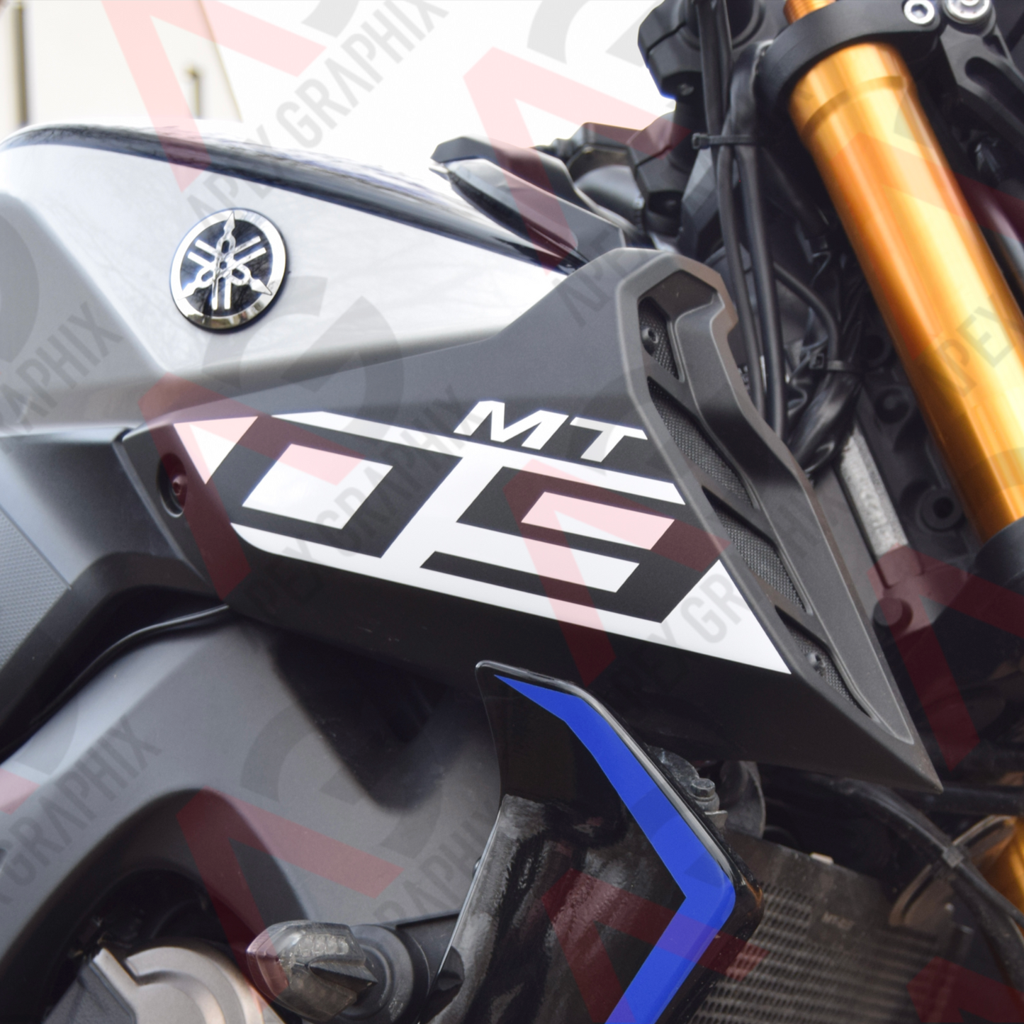 MT-09 Gen 2 Large 09 Intake Decals